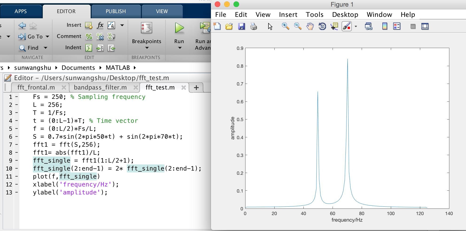 xsort matlab explain